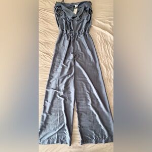 Elegant Gray Jumpsuit